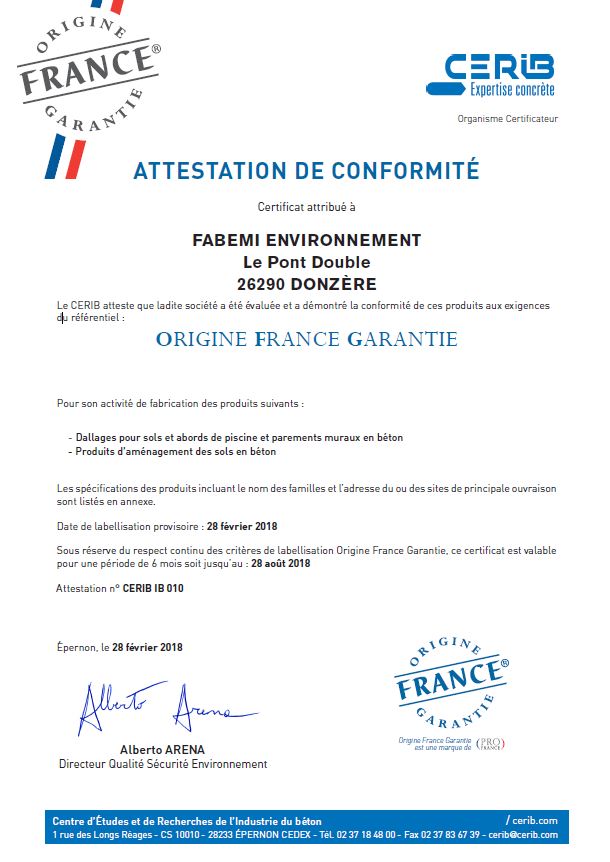 Certificat CERIB_OFG(2018)FABEMI Environnement_Page_1